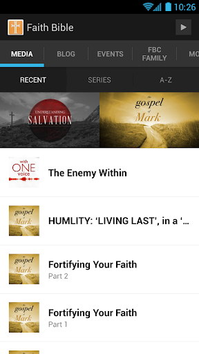 Faith Bible Church App