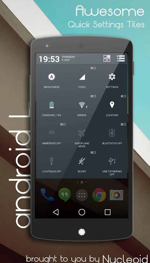 Android L Theme - CM11 PA - screenshot