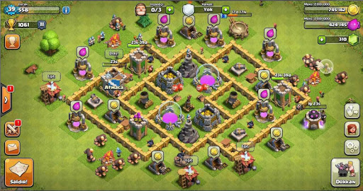 Defense Map For COC