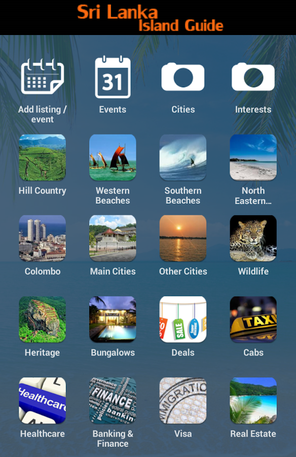 Sri Lanka Island Guide - screenshot