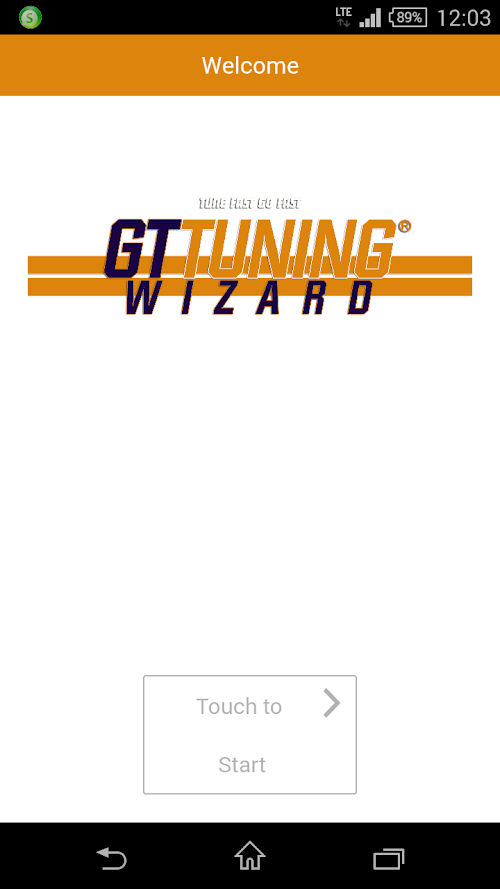 Android application GT Tuning Wizard screenshort
