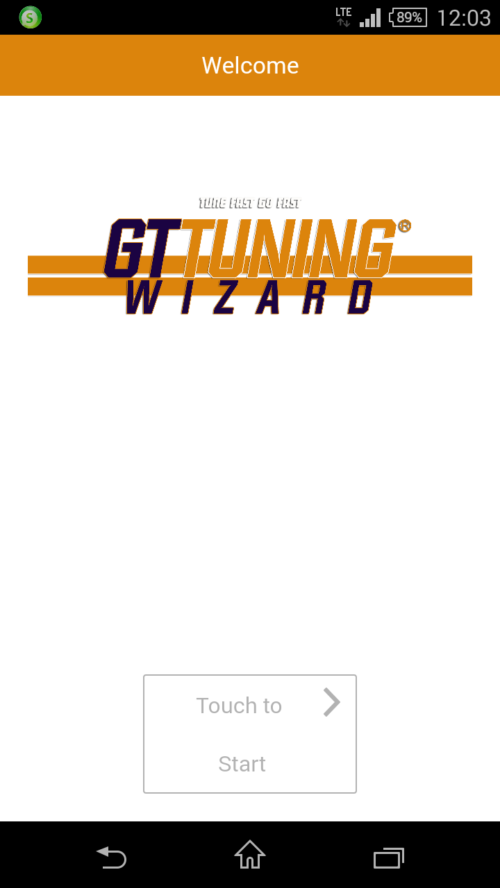 GT Tuning Wizard Screen 1