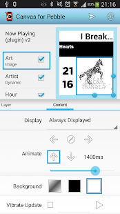 Canvas for Pebble - screenshot thumbnail