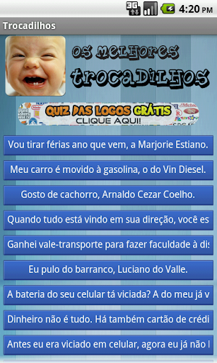 Trocadilhos - Os Melhores