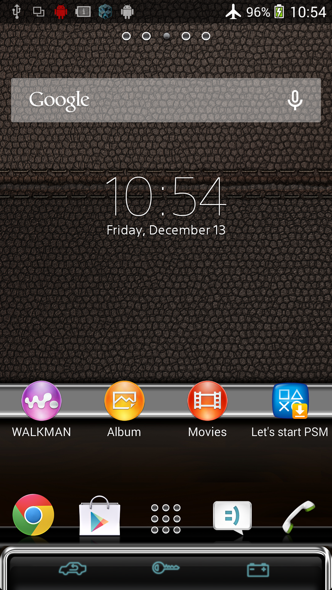 Android application XPERIA™ Fresh Car Smell Theme screenshort