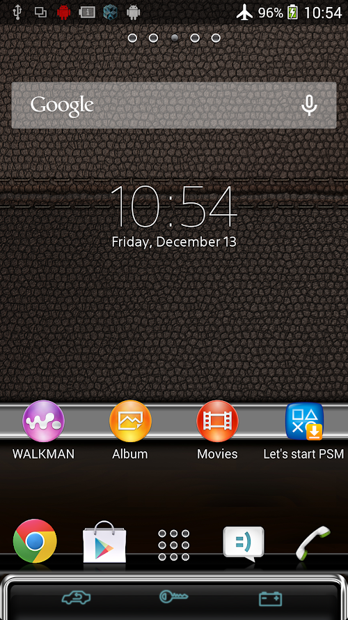 Android application XPERIA™ Fresh Car Smell Theme screenshort
