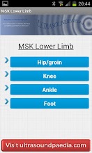 MSK ultrasound Lower Limb APK Download for Android