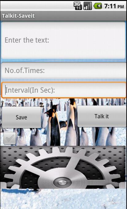 Text to Speech/Text to MP3 PRO Screen 1