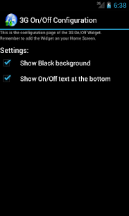 Lastest 3G On/Off Widget APK for PC