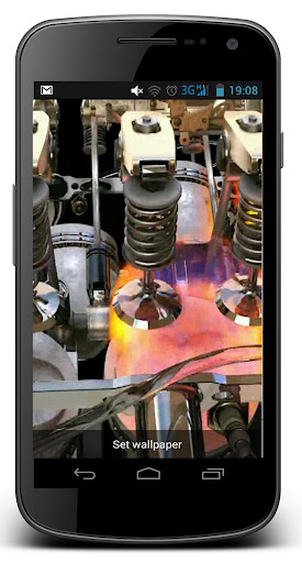 【免費個人化App】Real Engine Live wallpaper-APP點子