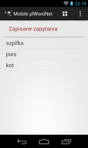 【免費教育App】Mobile plWordNet (Słowosieć)-APP點子