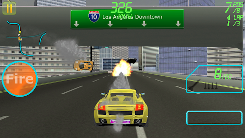 Android application Supercar Shooter Pro screenshort