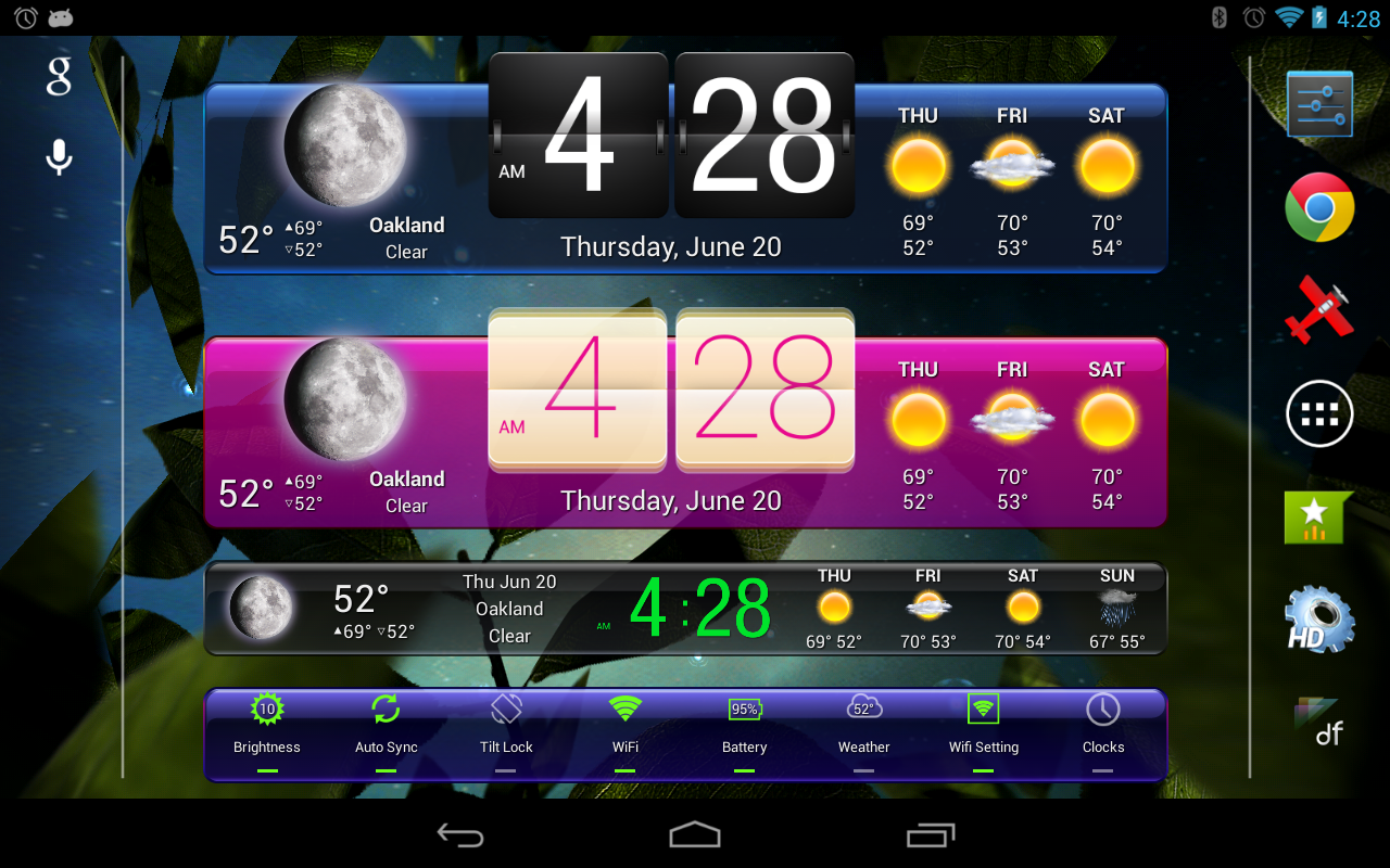 HD Widgets - screenshot