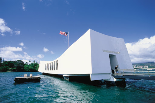 USS-Arizona-Memorial-2 - The USS Arizona Memorial marks the resting place of 1,102 sailors and marines killed during the 1941 Japanese attack on Pearl Harbor. It's visited by more than 1 million people each year. 