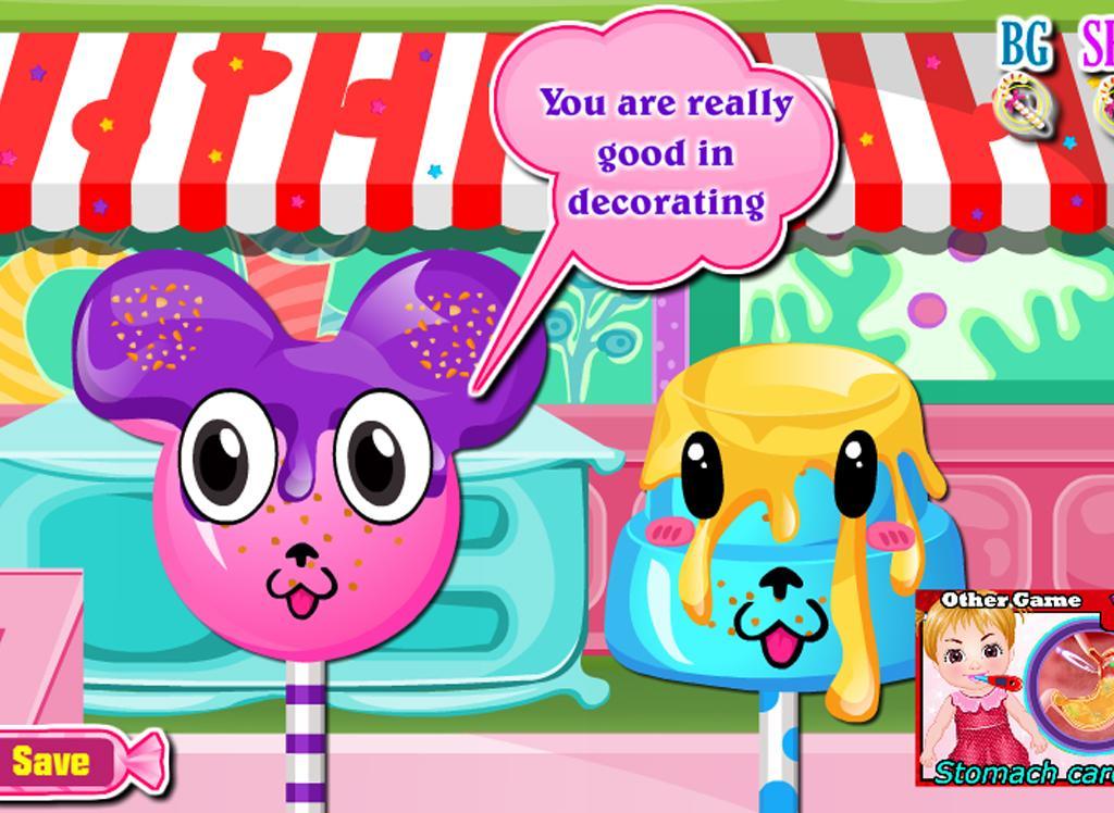 Candy cake pop decoration shop - Android Apps on Google Play