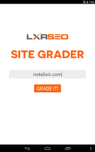 SEO Site Grader-Website Score