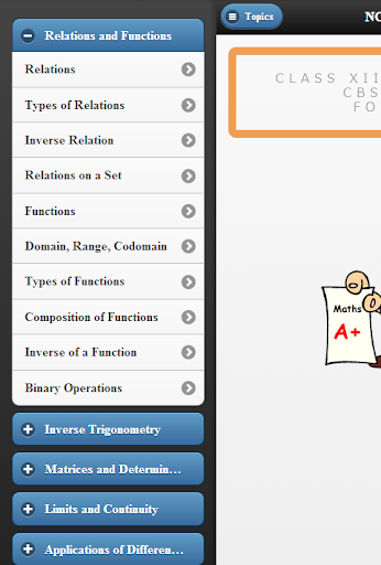 NCERT XII Mathematics Formulae