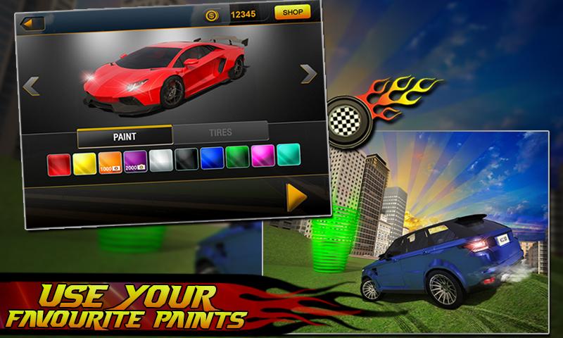Furious Car Driver 3D Screen 3