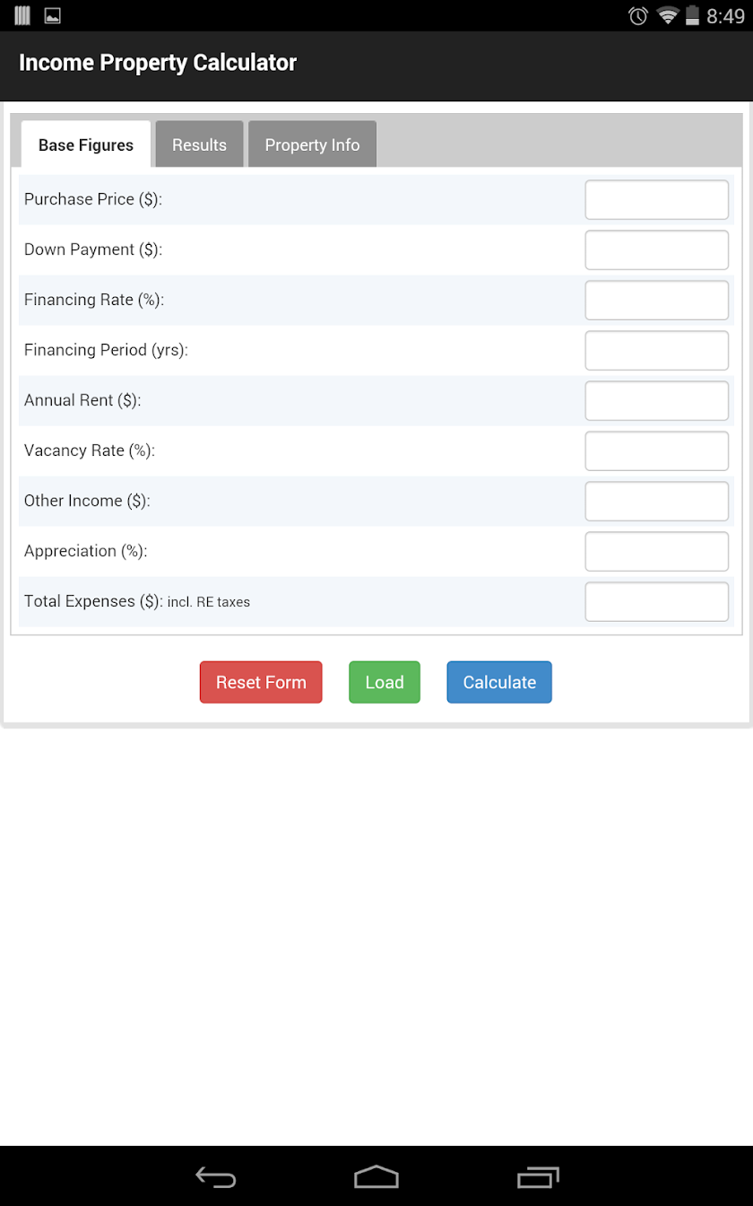 Income Property Calculator PRO Screen 3