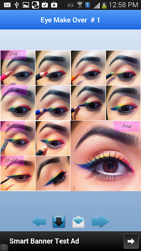 【免費生活App】Step by Step Eye Make Overs-APP點子