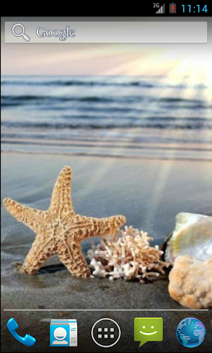 Sea Star HD. Live Wallpaper.