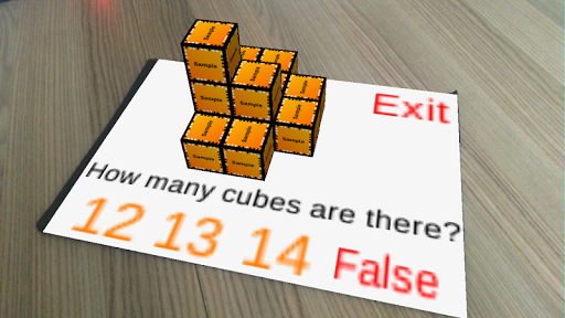 Count Cubes AR