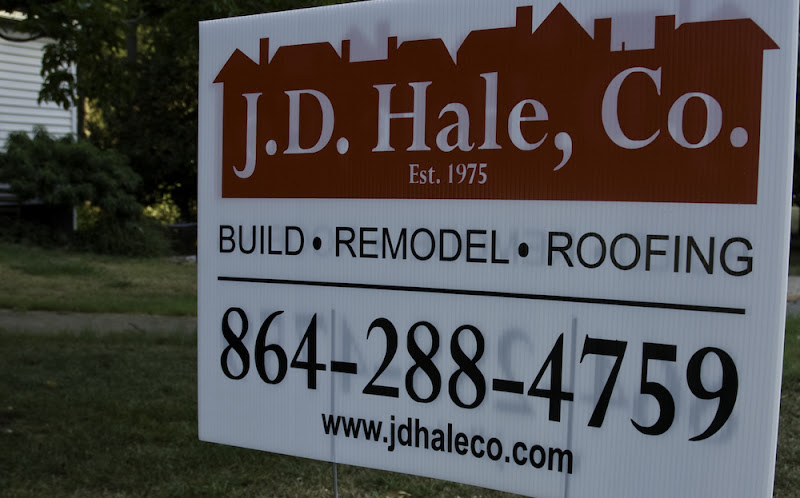  The J.D. Hale Company (JD Hale, Co) is a wholly owned subsidiary of the RC Jones Company. Jim Hale is the owner of the RC Jones Company.  JD Hale construction company advertises using the following words: Build Remodel Roofing.  My experience with the RC Jones Company of Greenville South Carolina: A review of experiences, promises, and contract issues.