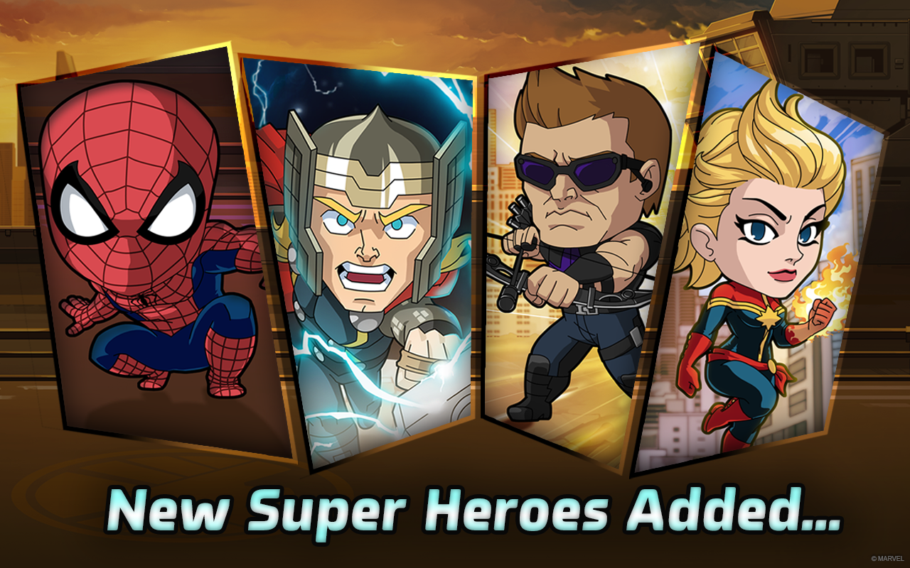 Marvel Run Jump Smash! APK 1.0.1 Full Version