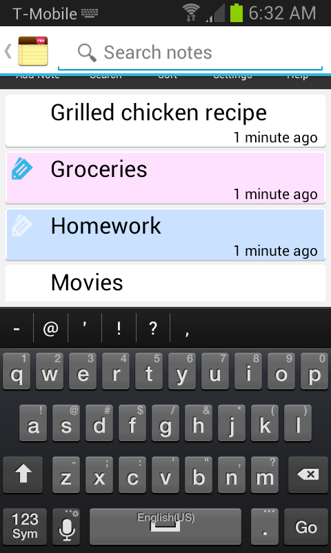 Ultimate Notepad Pro Screen 2
