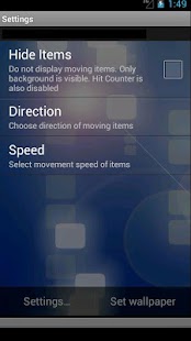 Lastest Blue Data Live wallpaper APK