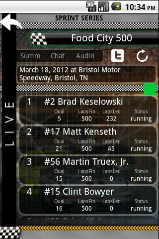 Live Nascar: Ultimate Edition Screen 2