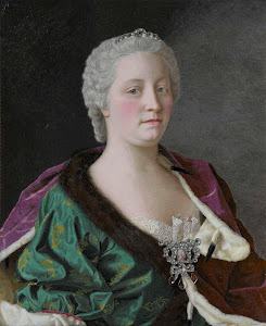 RIJKS: Jean-Etienne Liotard: Maria Theresa, Archduchess of Austria, Queen of Hungary and Bohemia, and Holy Roman Empress 1747