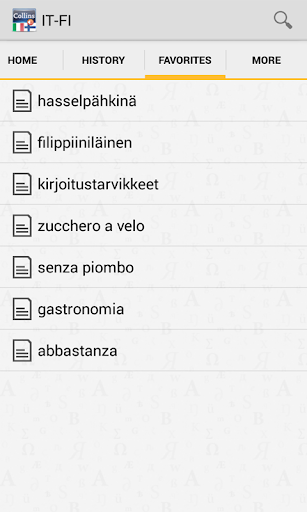 【免費書籍App】Italian<>Finnish Gem Dictionar-APP點子