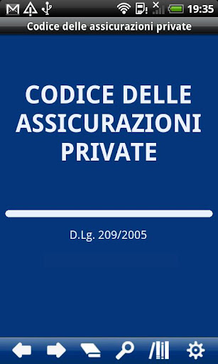 Italian Private Insurance Code