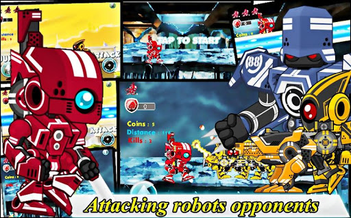 【免費動作App】Robot Attack Trans Rangers 2-APP點子