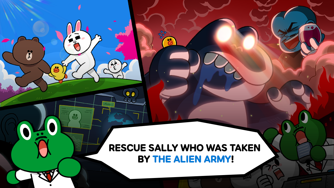 LINE Rangers - screenshot