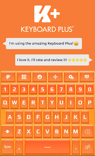 Orange HD Keyboard