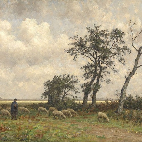 Landscape in Drenthe, Alphonse Stengelin, 1875 - 1910 - Rijksmuseum