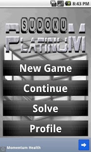 Sudoku Platinum Free Screenshots 0