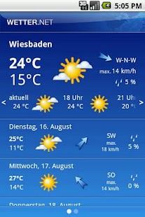 wetter.net pro Screenshots 0