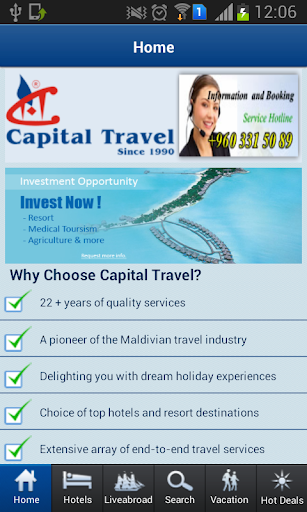 Capital Travel-Maldives