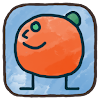 Doodle Orange Free