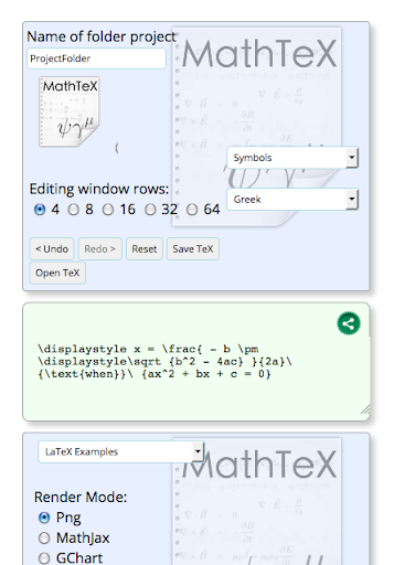 MathTeX: LaTeX Mathematics