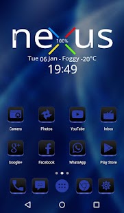 Lastest VRS Blue Icon Pack APK