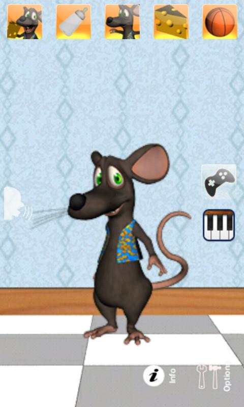 Android application Talking Mike Mouse AdFree screenshort