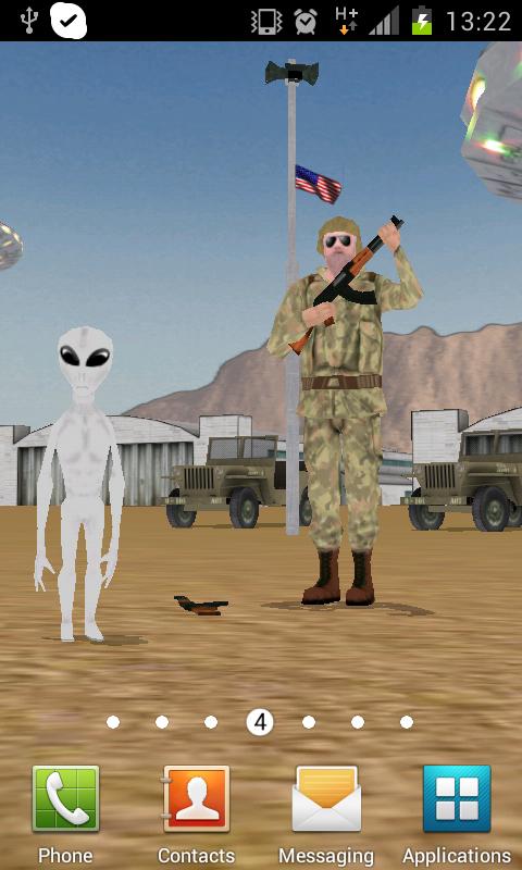 My Roswell HD Live Wallpaper Screen 1