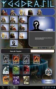 Capture d'ecran de l'application Android Yggdrasil