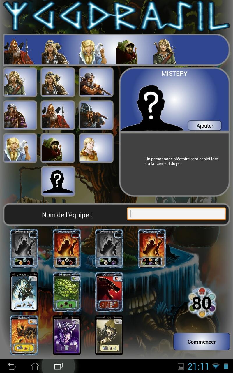 Android application Yggdrasil screenshort