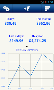 Android application Footprint Pro screenshot
