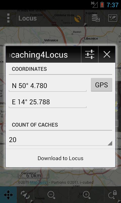 Géocaching Locus